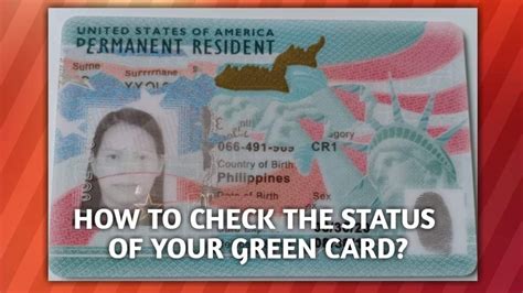 how can i check my green card status